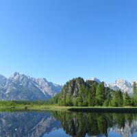 Almtaler Haus - Habernau/Jagersimmerl - Almsee - Hochpfad/Gschirrsattel -  Offensee - Jh. Fahrnau - Rindbachschlucht - Ebensee