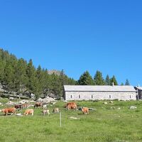 Trekking in Richtung Capanna Albagno