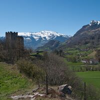 Auf dem Weg zur Burgruine