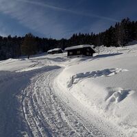 Sonniger Wanderweg auf den Brüggelekopf