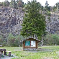 Rastplatz am Bergsee