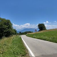 Passo Bordala bei der Tour umgekehrt am 26.07.2018