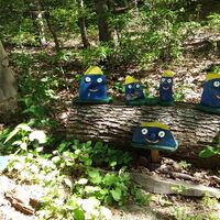 Seltsame Wesen am Wegesrand