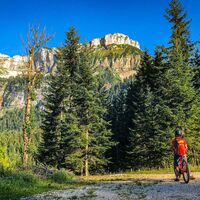 Eingang zur Rettenbachschlucht nach der Blaa-Alm