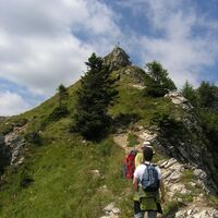 Letzter Anstiegabschnitt