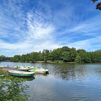 Bootsverleih am Jägersburger Brückweiher