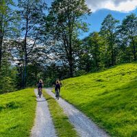 auf der MTB Tour "465 Rund um den Guffert" - in Pinegg