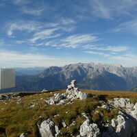 Am Hochkogel gibts eine Gipfelbox