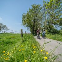 Radweg in der Nähe von Seffent