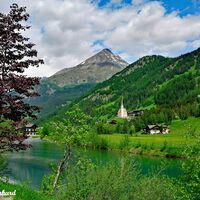Im Hintergrund der Wasserradkopf (3032m)