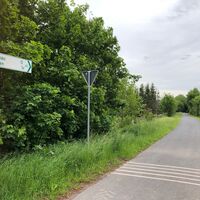 Ilm-Rennsteig-Radweg in Richtung Gehren