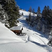 Hösljochkapelle Schneeschuhtour Hösljoch