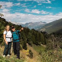Aussicht vom Gommer Höhenweg