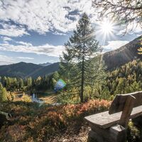 Stille Wasser: Ruheplatz oberhalb des Glakerch