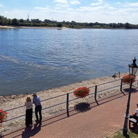 Promenade mit Fähre