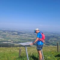 Panorama Hellstätt - Zollhaus-Gurnigel Trailrun