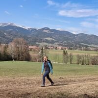Hier beginnt der Anstieg auf den Tremmelberg