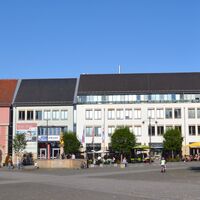 Markt mit Rathaus in Eisenach