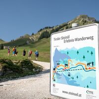 Tiroler Steinöl® Wanderung - kurz vor der Gröben Alm auf 1.540 Meter