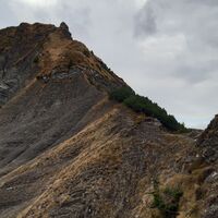 Binnelgrat, Blick zurück