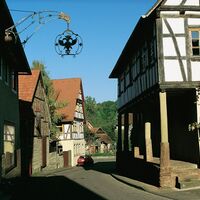 Säulenhaus - faszinierendes Fachwerk