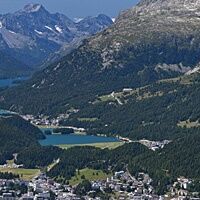 Panorama St. Moritz Pontresina