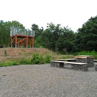 Aussichtsturm am Steinbruch