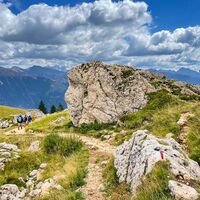 Hier zweigt der Rückweg ab
