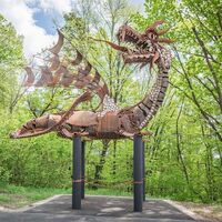 Der Drache vom Voitsberger Schlossberg