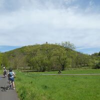 Blick auf Burg Ludwigstein mit Werraradweg