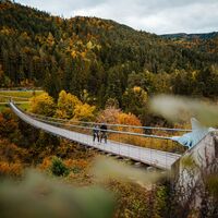 Hängebrücke Santa Lucia
