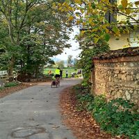 Riva presso Chieri - Chieri-Radweg in der Nähe des Mulino della Torre