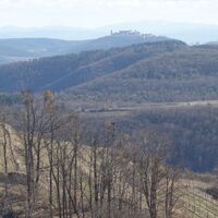 Blick zum Stift Göttweig