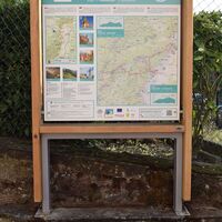 Informationsschilder Querung des Vogesenmassivs - Ribeauvillé