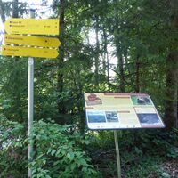 Start des Bärenweges zur Höhle