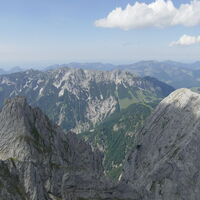 das Gipfelpanorama ist überwältigend