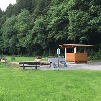 Kneippanlage am Strycksee mit Wiese