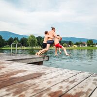 Erfrischung im St. Andräer See