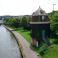 Ansicht Saarkran
