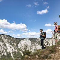 Ausblick bei der Windscharte, 1430 m