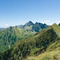 Blick vom Planai-Höhenweg zum Höchstein