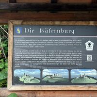 Infotafel, Käfernburg