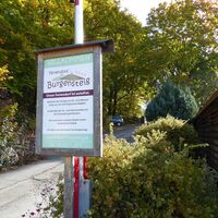 Info-Tafel Feriendorf