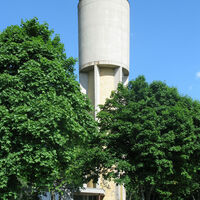 Wasserturm mit Aussichtsplattform