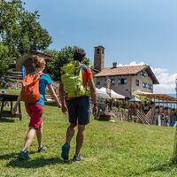 Die Ankunft in der Schutzhütte San Pietro