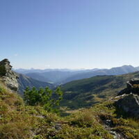Blick Richtung Gesäuse und Seckauer Tauern