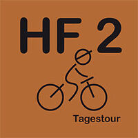 Ausschilderung der Route