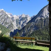 Ausblick von der Ganalm (nicht bewirtschaftet)