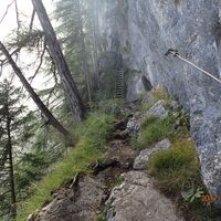 Aufstieg Wasserfallsteig