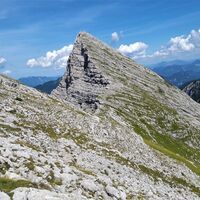 Der Planspitz von der Peternscharte